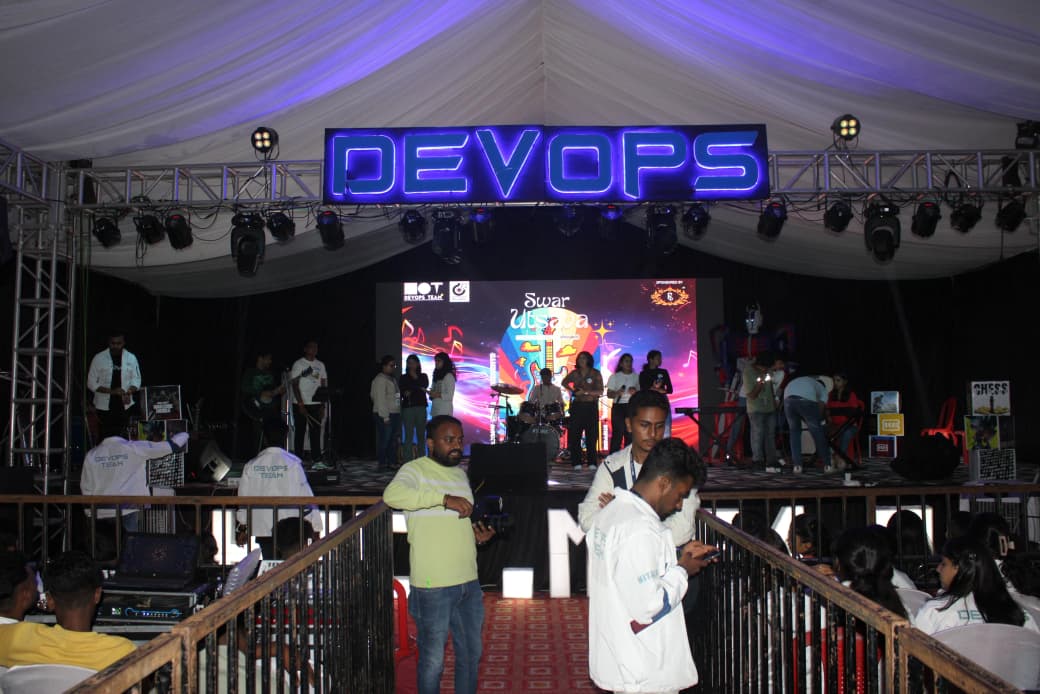 Presentation on stage